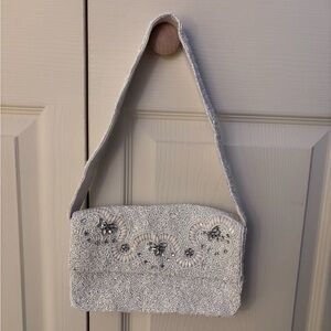 Lulu's Beaded Shoulder Bag